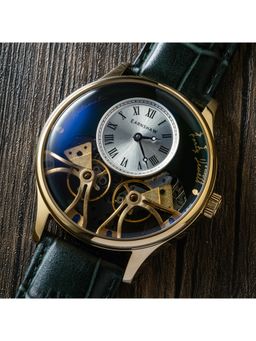 Earnshaw - Scientists Faraday Double Barrel Automatic 40 Jewels Mens Watch - ES-8179-0F