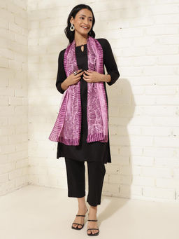 Fabindia - Purple Modal Printed Stole