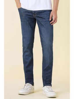 Allen Solly - Men Blue Mid Wash Skinny Fit Jeans