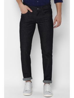 Allen Solly - Men Navy Contemporary Fit Dark Wash Jeans