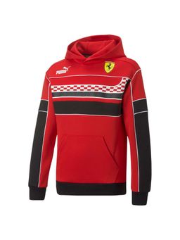 Puma - Ferrari Motorsport Race Sweat Unisex Kids Red Hoodie