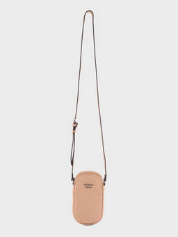Guess - Kalie Mini Hand Bag with Top Zip - Peach