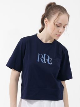 RAREISM - Azel Dark Navy Blue T-Shirt