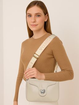 ESBEDA - Cream Amora Blush Handbag With Detachable Strap
