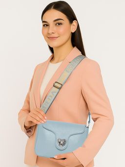 ESBEDA - Light Blue Amora Blush Handbag With Detachable Strap