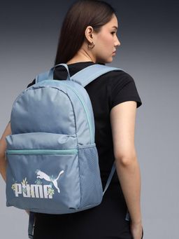 Puma - Blue Printed Phase Nature 2.0 Adjustable Backpack