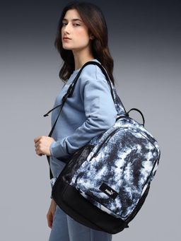 Puma - Blue Printed Phase Printed Backpack With Pouch