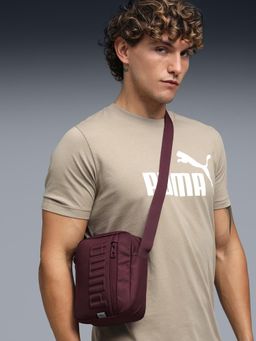 Puma - Red Solid S Portable Sling Bag