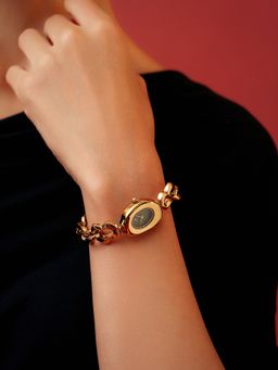 Haute Sauce - The Charm Chain Watch - Olive (SS26_HSWC7022) (M)