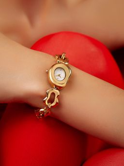 Haute Sauce - The Charm Chain Watch - White (SS26_HSWC7024) (M)