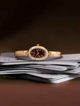Haute Sauce - The Noir Halo Watch - Maroon (SS26_HSWC7026) (M)