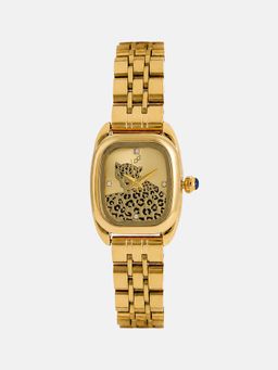 Haute Sauce - The Crystal Square Watch - Gold (SS26_HSWC7044) (M)