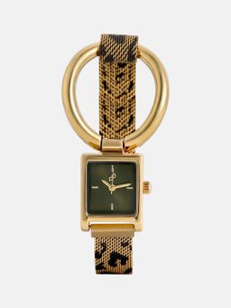 Haute Sauce - The Rectangular Bracelet Watch - Olive (SS26_HSWC7046) (M)