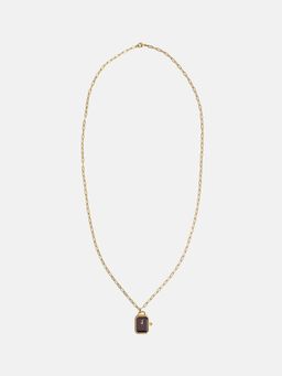 Haute Sauce - The Ruby Pendant Necklace Watch - Maroon (SS26_HSWC7053) (M)