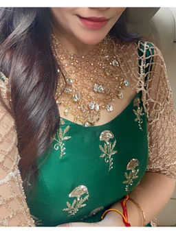Tussya by Shreya - The Empress Crystal Necklace