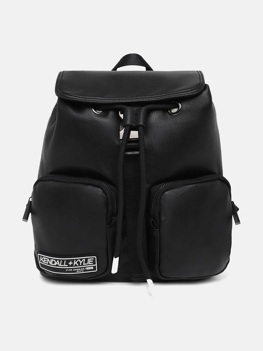 KENDALL & KYLEE BLACK BACKPACK KENDALL + KYLIE Sloane Mini Backpack in Black | REVOLVE main image 3