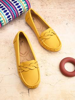 XE Looks - Soft And Comfortable Wave Design Slip-On -Loafer