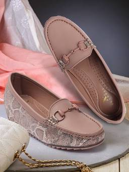 XE Looks - Snake Print Comfortable Loafers