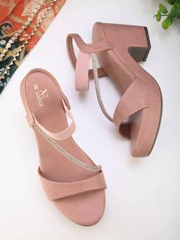 XE Looks - Fancy and Charm with Ankle Strap Block Heel Sandal