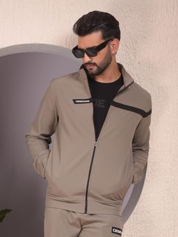 CRIMSOUNE CLUB - Brown Smart Sweatshirt