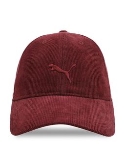 Puma - Red Premium Essentials Sun Protection Corduroy Bb Cap
