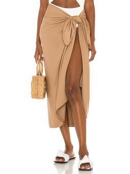 Indah - Sarong Skirt Khaki