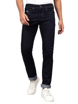 Cantabil - Men Blue Solid Stretchable Jeans