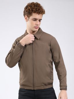 Monte Carlo - Men Regular Fit Solid Full Sleeve Jacket