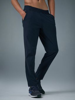 Technosport - Blue Solid Relaxed Fit Trackpant