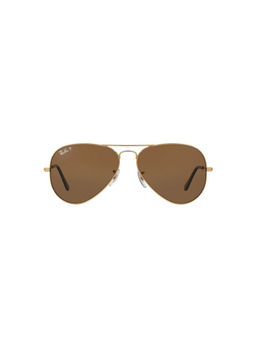Ray-Ban - 0RB3025I Raw Umber Anti-Reflective Icons Aviator - 62 mm