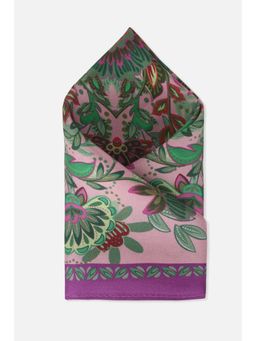 Van Heusen - Men Floral Casual Pink Pocket Square