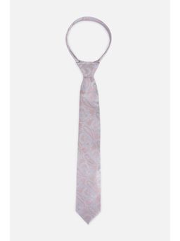 Van Heusen - Men Embroidered Casual Pink Tie