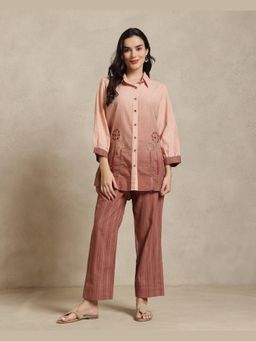 Sarvaa by Kriti - Brown The Saumya Co-Ord Set