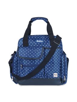 NFI Essentials - Newborn Baby Diaper Changing Mother Bag Blue (L)
