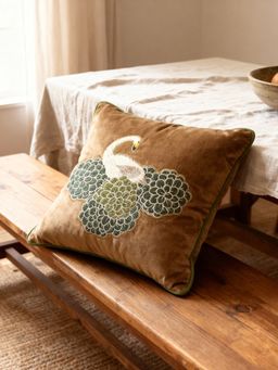 Life n Colors - Silk Route Embroidered Cushion Cover