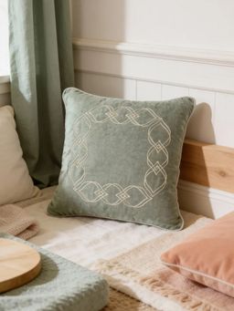 Life n Colors - Ruhana Embroidered Cushion Cover