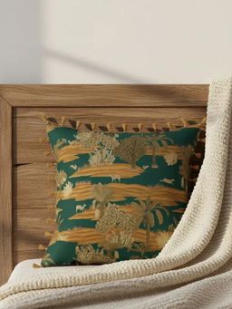 Life n Colors - Ranthambore Tassel Trails Cushion Cover