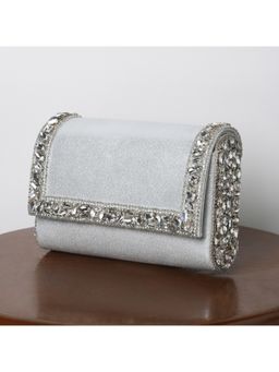 Peora - Clutch Purses for Women Wedding Handmade Evening Party Bridal Clutch - C100S