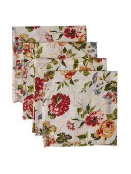 Belleven - Emis Garden Floral Napkin 18x18 Inches (Set of 4)
