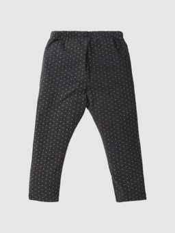 GAP - Unisex Polka-Dot Slim Fit Mid-Rise Trousers