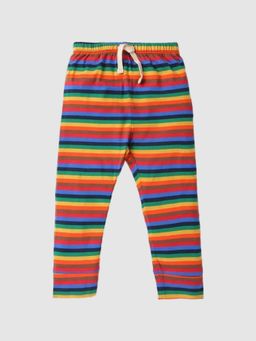 GAP - Unisex Slim Fit Mid-Rise Striped Trousers