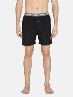 Puma - Basic Black Woven Boxer