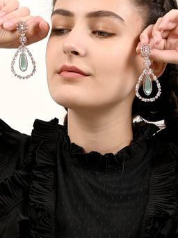 Odette - Gold Alloy Drops & Danglers