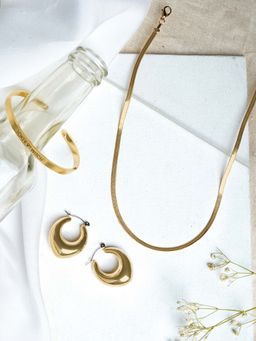 Joker and Witch - Golden Streaks Jewellery Set for Women