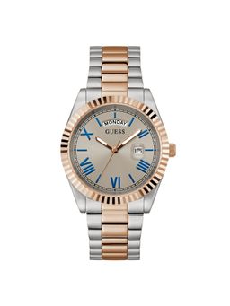 Guess - Connoisseur Grey Round Dial Analog Men Watch - Gw0265G13 (M)