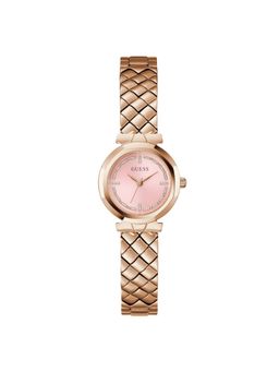 Guess - Mini Rumour Pink Round Dial Analog Women Watch - Gw0839L3 (M)