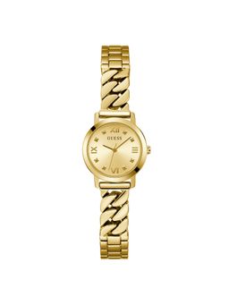 Guess - Chime Gold Round Dial Analog Women Watch - Gw0867L2 (M)