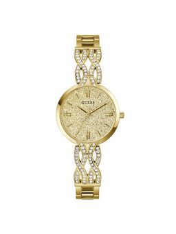 Guess - Coral Gold Round Dial Analog Women Watch - Gw0868L2 (M)