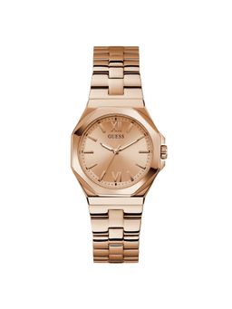 Guess - Empress Rose Gold Round Dial Analog Women Watch - Gw0873L3 (M)