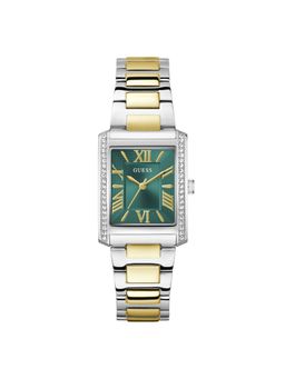 Guess - Bonnie Green Rectangle Dial Analog Women Watch - Gw0874L2 (M)